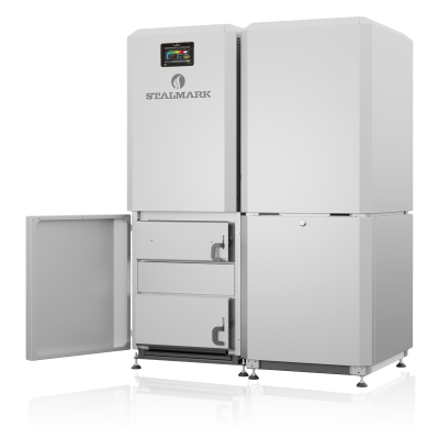 Kocioł na Pellet EKO SILVER III 24 KW wersja PRAWA Stalmark ES24P